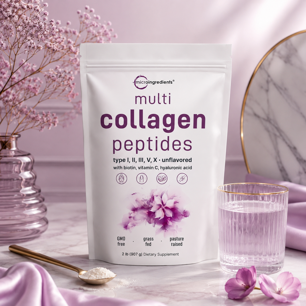 Multi Collagen Peptides Premium | Colágeno Hidrolizado 450 g